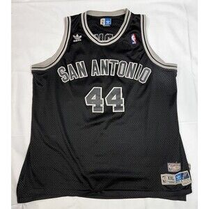 George Gervin Adidas 79 80 San Antonio Spurs Hardwood Classic 2XL +2 FLAWED